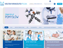 Tablet Screenshot of molteni.com.pl