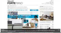 Desktop Screenshot of fortepiano.molteni.it